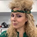 Cara Buono Instagram - In honor of the amazing hair and makeup teams on their supremely deserved Emmy nominations, I give you some of my time in their magical hands. I’ve loved transforming into Karen Wheeler every season and owe a lot of that to these talented artists who make me laugh and inspire me. Love you all! @sarahhindsgaul @katsuhre @roccomua @1bluetician @strangerthingstv #strangerthings #80s #instagood #80shair #wigs #eyeshadow #setlife #emmys @netflix #80smom