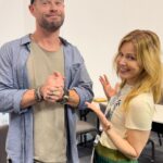 Cara Buono Instagram - Had the pleasure of meeting @chrishemsworth when we were both at @popconme this weekend. He was so kind to make a hi video for my daughter who I couldn’t take with me and I was missing so much and she/we are huge fans!! And I am an avid fitness follower of his of his fitness app @centrfit! #fangirl #mygirl #marvel #thor #strangerthings #marvel #netflix #dubai
