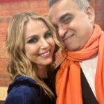 Cara Buono Instagram - I love when I get to wear one of your dresses Bibhu 🤎 @bibhumohapatra Makeup: @soleilatiles #fashion #nyc #instagood #redcarpet #friends