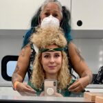 Cara Buono Instagram - In honor of the amazing hair and makeup teams on their supremely deserved Emmy nominations, I give you some of my time in their magical hands. I’ve loved transforming into Karen Wheeler every season and owe a lot of that to these talented artists who make me laugh and inspire me. Love you all! @sarahhindsgaul @katsuhre @roccomua @1bluetician @strangerthingstv #strangerthings #80s #instagood #80shair #wigs #eyeshadow #setlife #emmys @netflix #80smom
