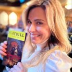 Cara Buono Instagram - Run, don’t walk, to see @sweeneytoddbway! The cast is sublime. @gatenm123 - wait till everyone sees you as Tobias. You were absolutely incredible - indelible. Thank you @jordanfisher and @annaleighashford for being so amazing my daughter after the show. She can’t stop talking about it. You were both breathtaking. #sweeneytodd #theatre #instagood #nyc #broadway #gatenmatarazzo #bravo