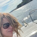 Cara Buono Instagram - Kicking off summer to somewhere new - Montenegro. What a beautiful country. Thank you for the warm and welcoming hospitality. @mamulaisland #travel #summer #montenegro #instagood #boat #boatlife #swimming #sun #fitness #joy #grateful