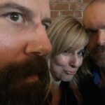 Cara Buono Instagram - #fbf to table read thru shenanigans. I think you guys were trying to scare me? I can’t believe that was 2020! @dkharbour @brettgelman #strangerthings #shenanigans #behindthescenes