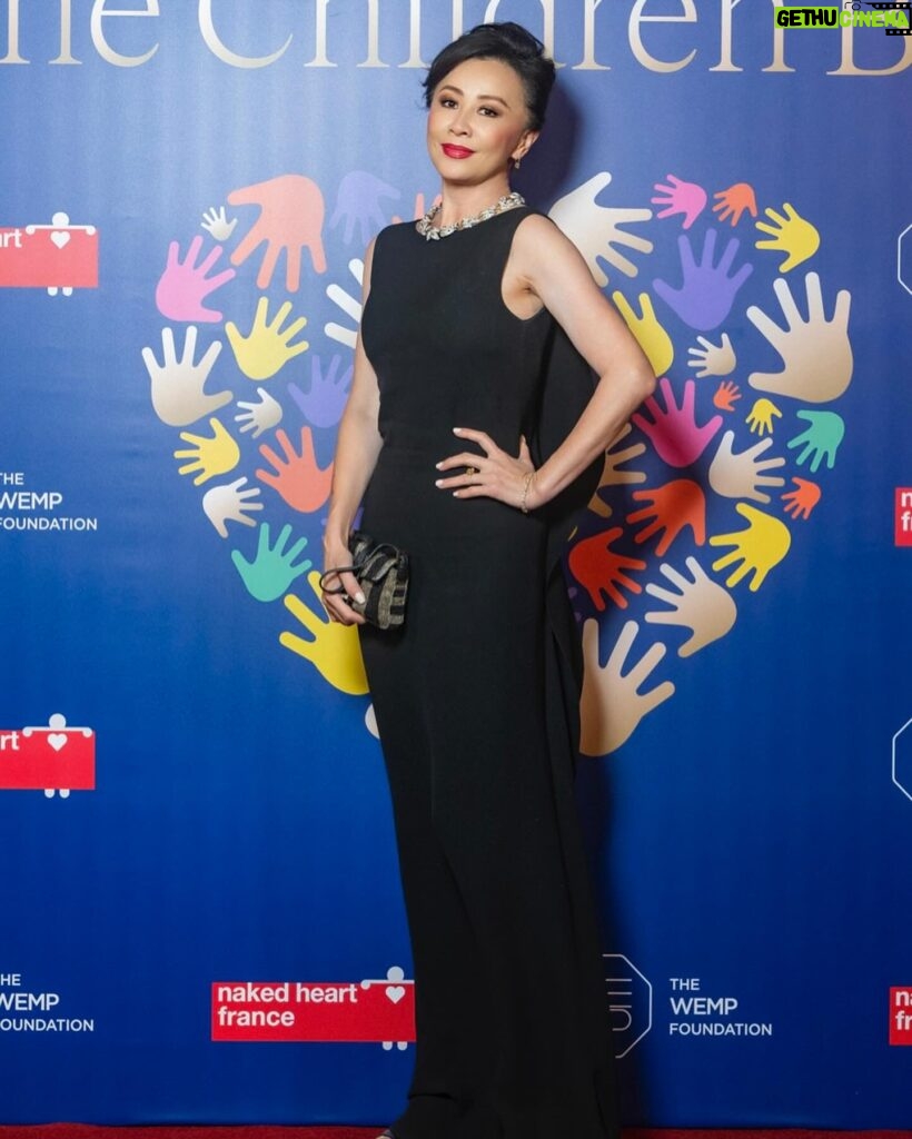 Carina Lau Instagram - The Children ball @wempfoundation @nakedheartfrance @fendi @tiffanyandco @natasupernova @adriancheng #WEMPFOUNDATION #NAKEDHEARTFRANCE