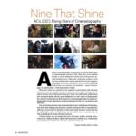 Carla Gugino Instagram – Couldn’t be more deserved! Your impeccable eye, stellar work ethic, and passion for all things film are exceptional. ♥️🎥 @calefinot 
•
Extremely honored and incredibly grateful to be included in this list of Cinematographers. Thank you to @the_asc @american_cinematographer @ericsteelberg @amyvvincent @thekiragram it is a privilege to be recognized for doing something I truly love