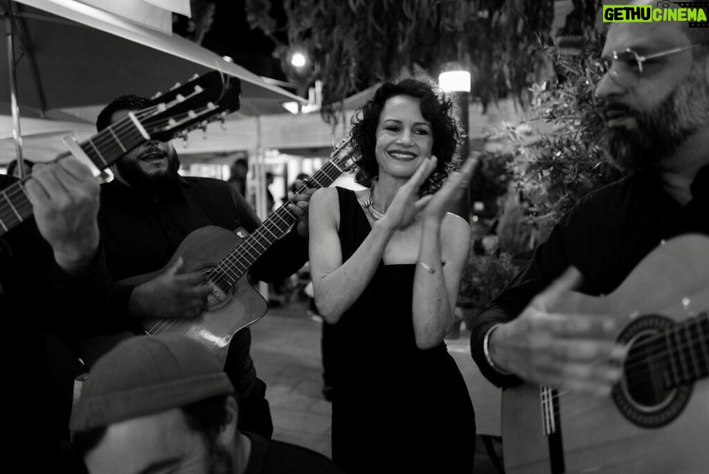 Carla Gugino Instagram - Always the best 📸 @gregwilliamsphotography 👏🏼 Merci to @charlespfinch for such a convivial eve with great people, inspired conversation, and even a little impromptu dancing! 🔥 And always have a special love for @dolcegabbana ( I am Italian so may be biased but true!) #cannes