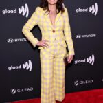 Carla Gugino Instagram – #GLAAD Awards 2024 #NYC  Grazie 🩷🌈🙏 @brigittemakeup @xaviervelasquez @highheelprncess @smythebrand 💛 @kavantsharart 
@melisgoral ✨✨✨