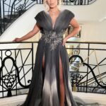 Carla Moreau Instagram - Bonjour Cannes 🤍 HÔTEL : @martinezhotel DRESS : @ziadnakad MAKE UP : @latifah_makeupartist HAIRSTYLIST : @asma.hairstyle_ PRIVATE : @wibaawards #wibaawards #reels