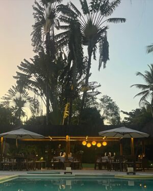 Carla Peterson Instagram - Entrenando en mi lugar favorito. Una rutina corta  6km y refrescada en el mar .  Disfrute muchísimo de estos días . Gracias por la hospitalidad y el cariño de siempre. @villasdetrancoso . 🧜‍♀️🌴🌴🌝🥥🍍🌺🌺🌺🌺❤️