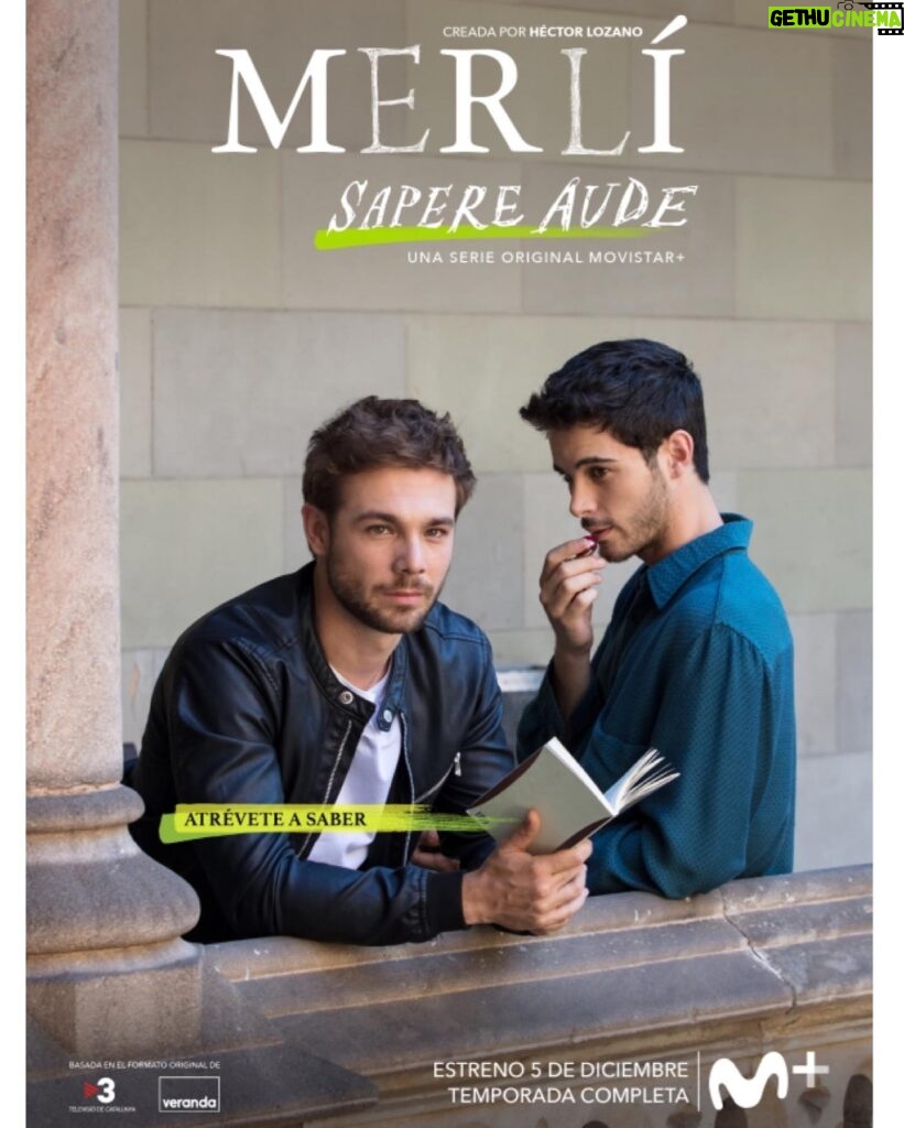 Carlos Cuevas Instagram - Hemos vuelto. “Merlí: Sapere Aude” se estrena esta noche a las 00h en @movistarplus. Atrévanse a saber! 📚