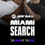 Carlos Sainz Jr. Instagram - The #F124 Miami Search is on! 🌴 🏁 F1 driver Carlos Sainz F1 Academy driver Bianca Bustamante 🆚 🏈 Miami Dolphins’ Jalen Ramsey & Jaylen Waddle 📺 Watch via the link in @easportsf1's bio