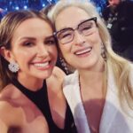 Carly Pearce Instagram - I drank enough wine to walk over to my absolute favorite actress & she made my whole #GRAMMYs weekend 🥹🤍