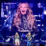 Carly Pearce Instagram - Y’all meet Sydney. Tonight at the show in Seattle, she had a sign that said “Can I sing Never Wanted To Be That Girl with you?” I didn’t see it until the end of my set, and on a whim asked her if she knew the words to What He Didn’t Do… then this happened. Hey Sydney, you reminded me tonight of what dreams are made of. (And also, look at her go!!!!!!!! ❤️😭‼️🤍)