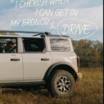 Carly Pearce Instagram - “A lot of times when I just need to clear my head I’ll go for a drive.” When @carlypearce needs to exit the fast lane, she takes off in her Ford BroncoⓇ BadlandsⓇ. To watch the full film, click the link in our bio. Disclaimer: Always consult the Owner’s Manual before off-road driving, know your terrain and trail difficulty, and use appropriate safety gear. Ford is committed to the preservation of the environment and treading lightly. Previous model with optional equipment shown.