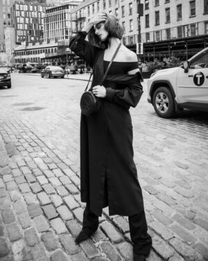 Carmel Rose Instagram - @altuzarra in the city 🏙️
