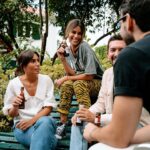 Carolina Loureiro Instagram - Finais de tarde com amigos, os melhores momentos para descontrair com a nova @superbock Sky! #pub