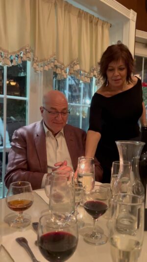 Caroline Manzo Instagram - Wishing this guy the happiest of birthdays!  We love you beyond words and would be lost without you.  Happy Birthday, Albert. Cheers to 63. ❤️