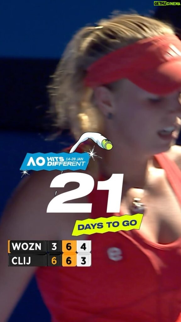 Caroline Wozniacki Instagram - Wow… 😮 21 days until Caro’s AO 2024 comeback 🙌