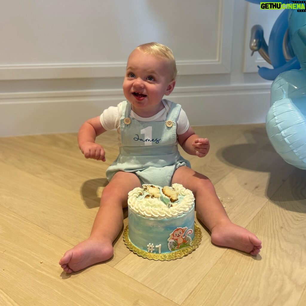 Caroline Wozniacki Instagram - Happy 1st Birthday Jamesie!! You are the kindest, sweetest, toughest little boy and we are so lucky to be your parents!!❤️ We love you!!