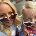 Carrie Bickmore Instagram - Happy 4th birthday tiny tot. You may be small but you are mighty ❤️ Heart to heart beautiful Adelaide 💕