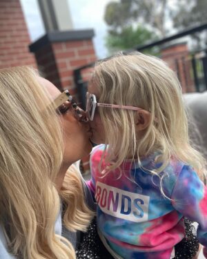 Carrie Bickmore Instagram - Happy 4th birthday tiny tot. 
You may be small but you are mighty ❤️
Heart to heart beautiful Adelaide 💕