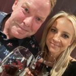 Carrie Bickmore Instagram - Celebrating the great man’s last @theprojecttv @pjhelliar ❤️
