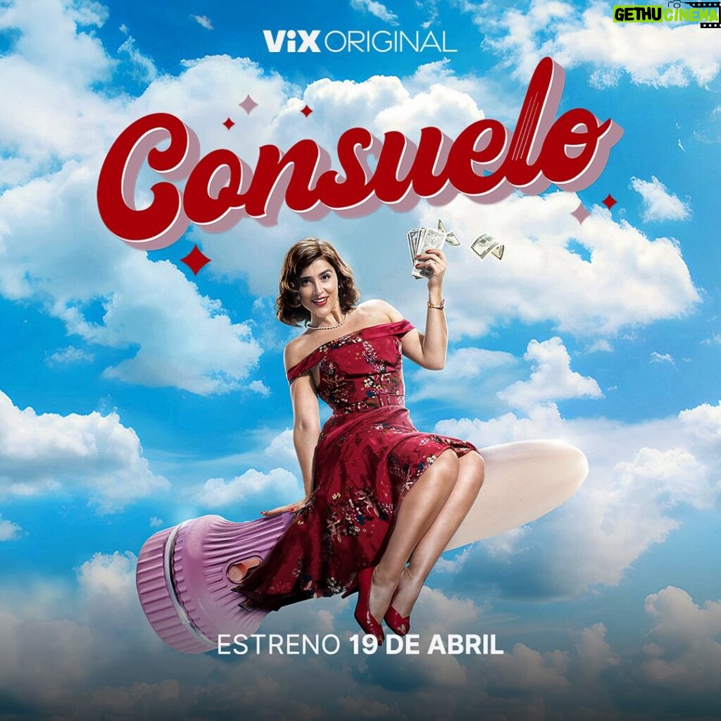 Cassandra Sánchez Navarro Instagram - De puras buenas vibraciones puede vivir uno 🫨😏 #Consuelo Estreno 19 de abril en exclusiva por #ViX #ConsueloEnViX