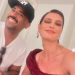 Catrinel Marlon Instagram - Good morning #CannesFilmFestival 🫶,little glam moment from two days a go with @Chopard . Dress: @gauravguptaofficial Hair : @rodolfozubizarreta x @dessangeparis Makeup : @ismaelblancomakeup X @lorealparis 👠: @gianvitorossi Styled by @stylistmikeadler