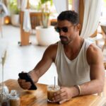 Cauã Reymond Instagram - Cafezin gelado ☕️🧊