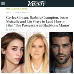 Caylee Cowan Instagram – Get ready to meet Jamie Black and her family in “The Possession at Gladstone Manor” 🏚️🎬🖤