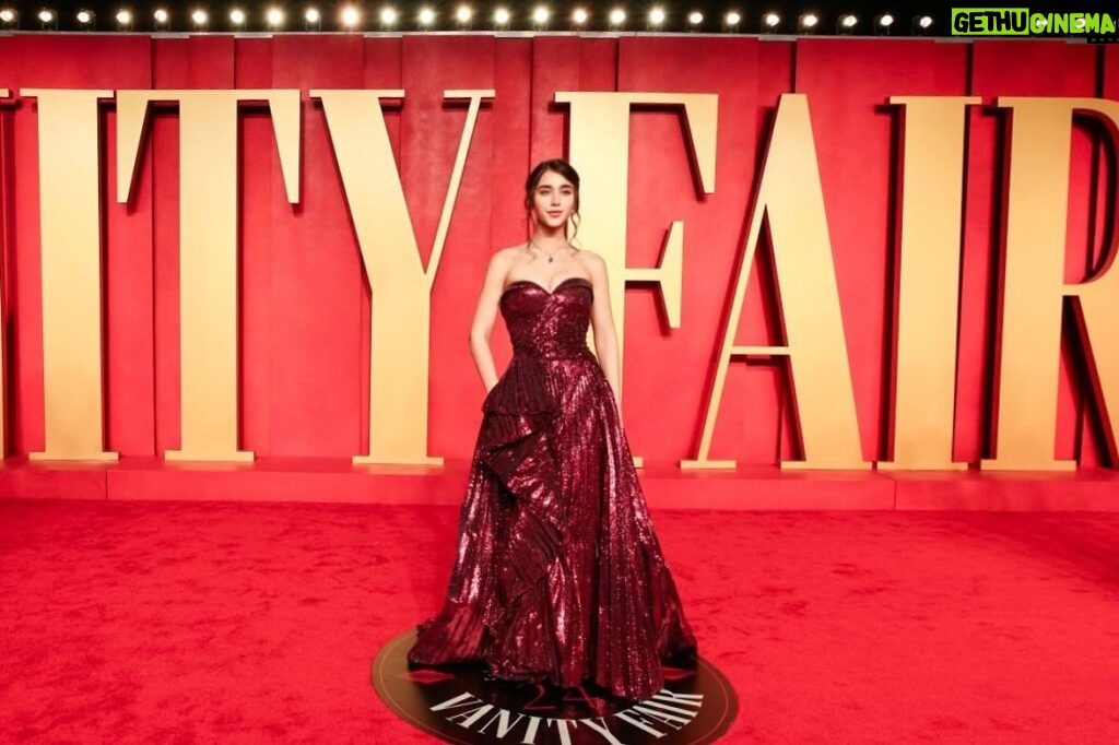 Caylee Cowan Instagram - Vanity Fair Oscars Party