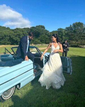 Cazzie David Instagram - My best friends wedding 🤍 @amanda.rroberts