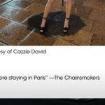 Cazzie David Instagram - My @voguemagazine photo diary of my day in Paris with @patou is up now💖🎀