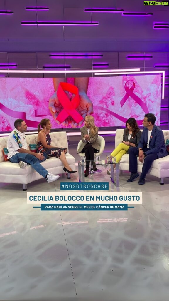 Cecilia Bolocco Instagram - #NOSOTROSCARE | Hoy, nuestra presidenta, Cecilia Bolocco, estuvo en @muchogustomatinal, para ahondar en la campaña de concientización de cáncer de mama, que hemos realizado durante todo este mes, junto a @bcc_chile. Recalcó el drama de las listas de espera oncológicas de nuestro país y la petición que hizo a los parlamentarios el pasado 3 de octubre, cuando iluminamos de rosa el Congreso Nacional. "Fui este año al Congreso, y en vez de pedir una cosa tan práctica, hice un llamado angustiante, de que por favor, ahora que se revisa el presupuesto del próximo año, que se incluya en el presupuesto del Minsal, una glosa específica para paliar la situación de las listas de espera oncológicas. Porque un paciente oncológico no puede esperar. Tenemos 17 mil personas hoy angustiadas, esperando, y lo que pedí no es que otorgue el Estado más dinero al presupuesto de Salud para resolver el problema, es que asigne de ese presupuesto que ya presentaron, un monto específico para paliar ese problema (...) Y también hacer una indicación para que Fonasa licite a los segundos prestadores, proque resulta que las listas de espera siguen creciendo porque el sistema público no da abasto", expresó nuestra presidenta. 📹 Puedes ver la entrevista completa en nuestro canal de Youtube (link en el perfil).