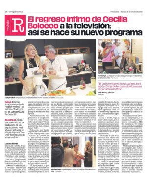 Cecilia Bolocco Instagram - Hoy comienza mi nuevo programa “Todo por ti” en @canal13cl después de @teletrece !!!!! 😍😍😍😍

Estoy muy emocionada y Feliz de compartir con uds un espacio íntimo y poder entrar nuevamente a sus hogares con bellos encuentros llenos de cariño y ternura y alegría! 🙏❤️🙌

L@s espero hoy y todos los domingos después de “Teletrece Central”!!!

Hoy la bella @mmayte_rodriguez y su talentosa y adorable mamá @carito_arregui !!!!

L@s adoro!!!! ❤️
