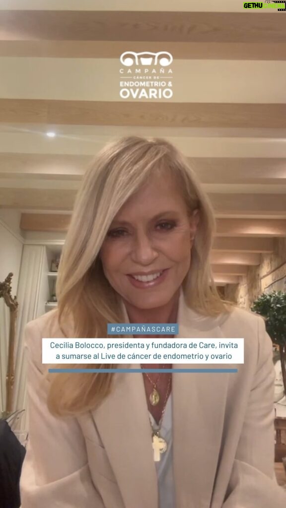 Cecilia Bolocco Instagram - #CAMPAÑASCARE | Nuestra presidenta y fundadora, Cecilia Bolocco, en este video deja una gran invitación a todo quien quiera sumarse a nuestra gran conversatorio “HABLEMOS DE CÁNCER DE ENDOMETRIO Y OVARIO”. En este Live reuniremos a dos grandes oncólogos para discutir y responder tus preguntas sobre estos temas tan importantes para la salud de las mujeres. La Dra. Marcela Berrios Flores y el Dr. Roberto Altamirano Assad conversarán junto a nuestro Director Médico, Dr. Sergio Becerra, sobre estos dos cánceres. 📅 Miércoles 27 de septiembre de 2023. ⏰ 19:00 hrs. 📍 Live por nuestras redes sociales. ¿Tienes preguntas? Te leemos👇 ¡TE ESPERAMOS!