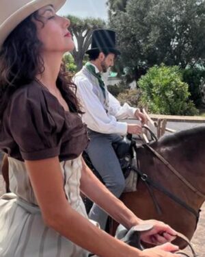 Cecilia Suárez Instagram - Trío dinamita.
Qué gusto todo con estos dos. 💖💖
@joelbosqued 
@joe_manjon 
#Zorro⚔️
•
@primevideoes 
@primevideomx 
@primevideolat