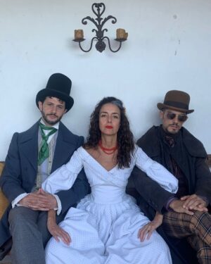 Cecilia Suárez Instagram - Trío dinamita.
Qué gusto todo con estos dos. 💖💖
@joelbosqued 
@joe_manjon 
#Zorro⚔️
•
@primevideoes 
@primevideomx 
@primevideolat