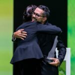 Cecilia Suárez Instagram - Gracias infinitas Festival de Huelva Cine Iberoamericano por este Premio Ciudad de Huelva. Gracias @manuelhmartin y a todo el equipo y colaboradores de este increíble festival. Gracias @manolocaro por tus palabras y por todo lo demás, siempre. Gracias @carlosramoss por acompañarme y ser equipo. Gracias @yosbaute por las risas y los detalles. Gracias @blancopop @juandediosr @betoescamilla porque la distancia no impide que sigamos siendo equipo. Y gracias a mi acompañante favorito desde hace 13 años por estar presente.💖 Gracias España. Qué día tan especial.🙏🏼 Y encima, la alegría de ver a la película de @angelescruzactriz ‘Valentina o la Serenidad’ llevarse el palmarés a mejor película y mejor actriz (¡Viva México!) y compartir con mis directores de “A Cielo Abierto” @mariana_arriaga y @santiagoarriagaa . Dicha.🌅 @festicinehuelva 📸 @claracarrasco_ #49festicinehuelva • Styling: @blancopop @juandediosr @betoescamilla @dior H & MKUP: @yosbaute