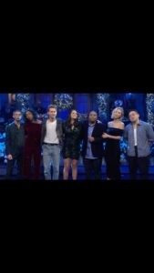 Cecily Strong Instagram - My heart is bursting. I have a lot of big huge life changing love to unpack, so this is what I can say tonight 💙 Ten and a half years ago I got my dream job. The first actual work day I tried to be very cool and make it look like I knew what i was doing and I was supposed to be there. I left that night around 11 after saying goodbye to everyone. I got stuck wandering around the building because none of the elevators went to the first floor and I was trying so hard to avoid having to go back upstairs to ask for help because I’d already said goodbye!!! I think I went to every floor trying to figure out if there was another exit I was missing. I might have even gone into a stairwell. I ended up going back upstairs and my soon-to-be great friend Colin Jost helped me out and walked me over to the secret night time elevator. It felt as impossible to leave that night as it does now. And my great friend Colin Jost ended up helping me again, this time by getting Elvis to sing me off (thank you Austin Butler you absolute kind and generous dreamboat). I’m sorry I’ve been a little quiet about it publicly. I didn’t want the extra pressure on something already so emotional for me. And I’m so grateful I got to have these wonderful past six shows to help me ease into it and get to meet and laugh and probably overly hug Molly, Marcello, Devon, and Michael who I think are not only brilliantly funny but really great humans. I am ready to go, but I’ll always know home is here. I’ve had the time of my life working with the greatest people on earth.