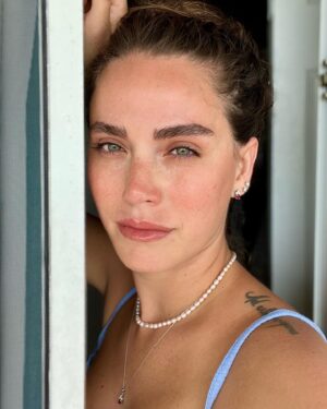Ceyda Ateş Instagram - Güneşin etkisiyle ortaya çıkan çillerim❤️