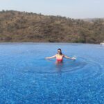 Chahatt Khanna Instagram - Nothing can dim the light that shines from good karma .. #chahattkhanna #pool #rajesthan #summers