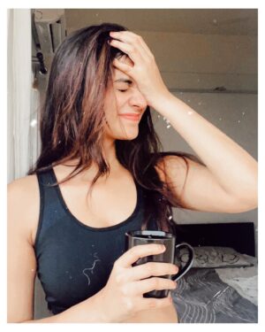 Chaithania Prakash Instagram - Sunshine and Coffee 😉…..