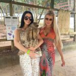 Chanel Mack Instagram - When on #vaca with your #bestfriend. #island #bestie #bestfriends #animals #sloth #caribbean #tourist #fun #babes #loveyou #favorite #us #happy #smiles