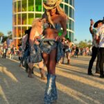 Chanel Mack Instagram - Second day of @stagecoach. Swipe to see my best photo where it looks like the lady behind me is going in to eat my top or me. I must be tasty? I don’t know. Oh well, theme was #denim. Did I meet the theme criteria? #stagecoachfestival