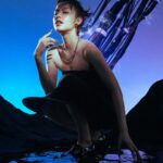 Chanya McClory Instagram - We are all connected by some way. 🔌 In a world taken over by AI-generated everything, we persist in our craft with our hands in every way possible. Such an amazing collaborative with these talented people in Singapore 💙 Photography by @jaydenation, assisted by @aysaissyah @bri_neo Styling by @hhiroyx @yyxhiro Make-up by @zoel.makeup Hair by @sleepiingalien @xvzikr Nail Art by @theflutterytips 3D art @assthrowknot Wearing @bad_binch_tongtong Thank you @yours.xpaceship Accessories @swarovski @mercurysocial Shoes @charleskeithofficial