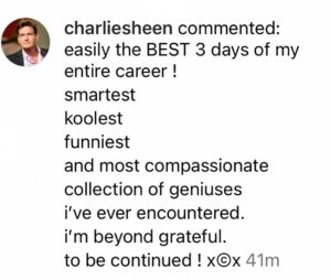 Charlie Sheen Thumbnail - 21.1K Likes - Top Liked Instagram Posts and Photos