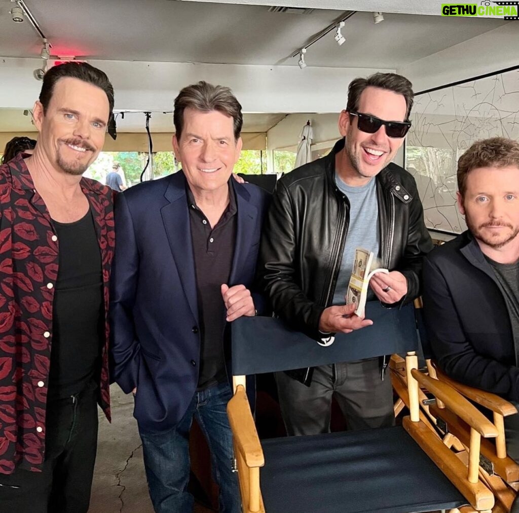 Charlie Sheen Instagram - Sheen will be part of a massive cast that includes his own father Martin Sheen, Kevin Connolly, Kevin Dillon, Kimiko Glenn, Bre-Z, John C. McGinley, Jamie-Lynn Sigler, Zulay Henao, Mark Cuban, James Hiroyuki Liao, Harvey Guillén, Ana Ortiz, Sara Sanderson, Mikaela Hoover and Adam Waheed with a guest appearance by Entourage alum Emmanuelle Chriqui. The show was created by Entourage creator Doug Ellin, who self-financed the pilot with Ted Foxman, who he formed the new production company Angry Lunch with. #rambleon