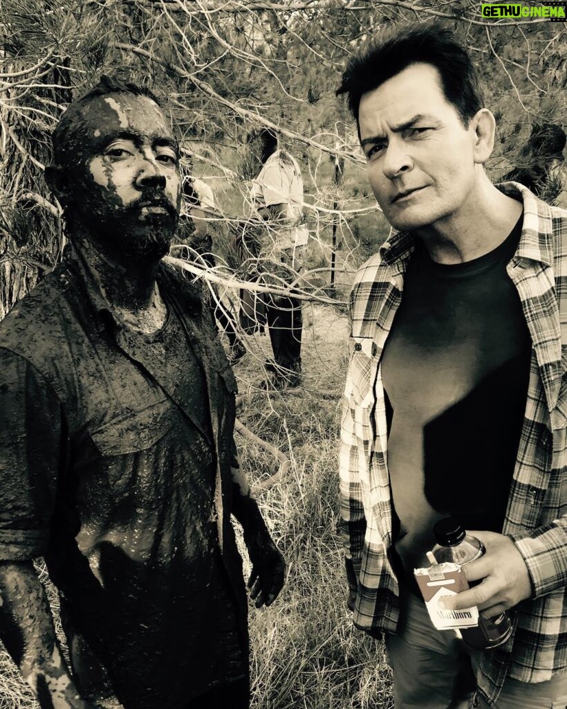 Charlie Sheen Instagram - I knew that little dog was a bad idea... #madfamilies