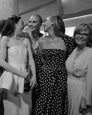 Charlize Theron Instagram - Made some new friends, partied with old friends, celebrated incredibly talented friends, got married. Busy week for me.
